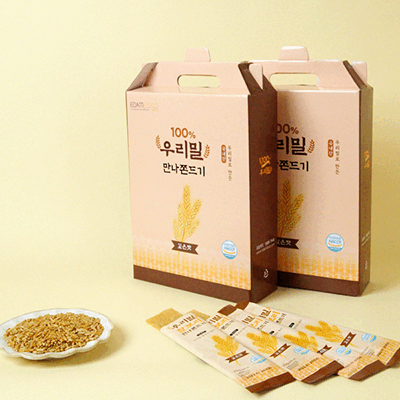 이담푸드 우리밀 찰보리 만나쫀드기 대표이미지 섬네일