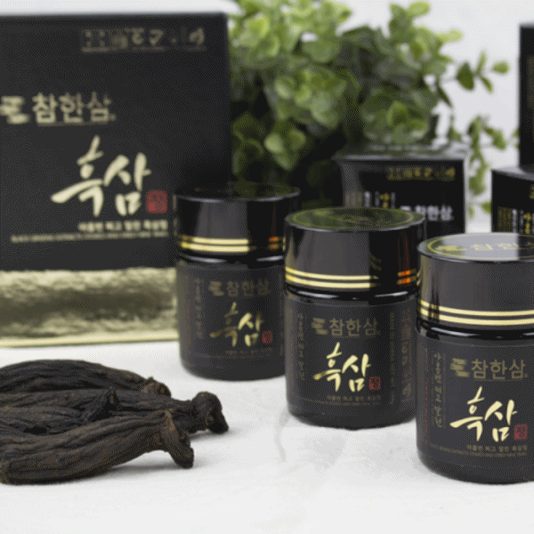 아홉번 찌고말린 흑삼정