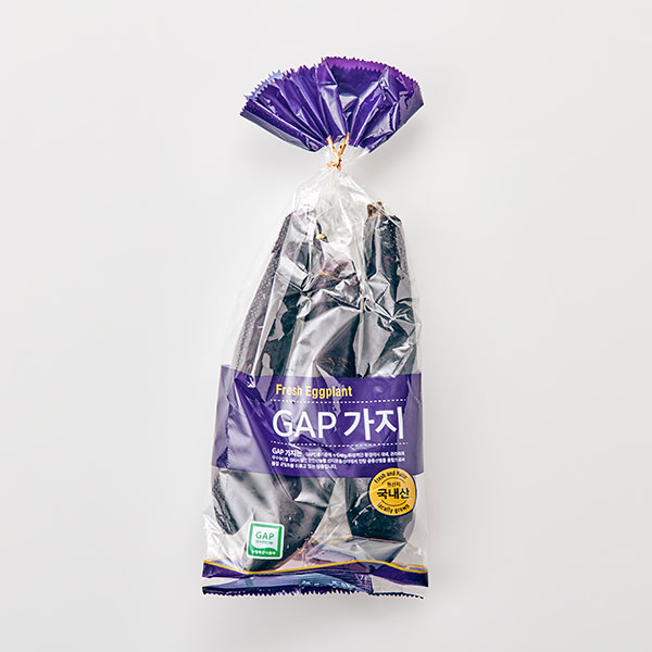 싱싱한 GAP 국내산 가지 (3개)