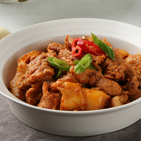 제주흑돼지 백년초 고추장 3팩+양념불고기 3팩 (200g/팩)