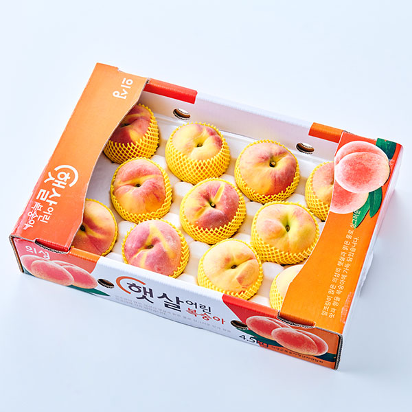 GAP 영동 황도(엘바트) 복숭아(9~10내/3kg)