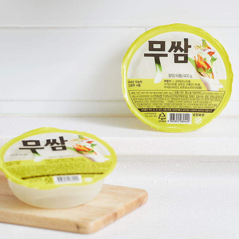 무농약 무 무쌈(400g)