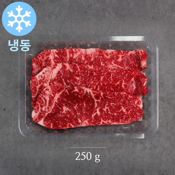 [냉동]명품한우금오 1등급 한우 채끝 기획(250g+250g)