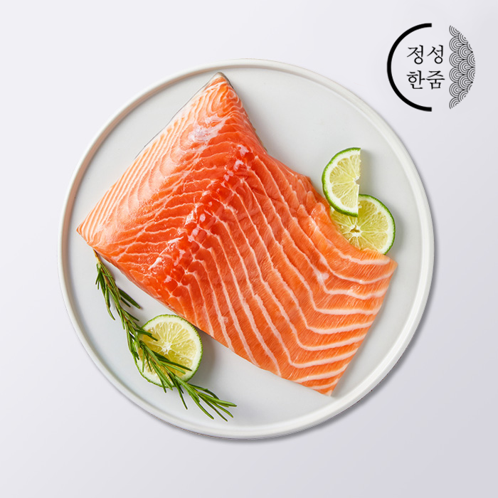 노르웨이 생연어 300g 500g 1kg 필렛 슬라이스 훈제 통연어