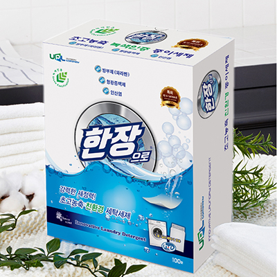 [한장으로]친환경 종이세제 한장으로 100매(M-100) 대표이미지 섬네일