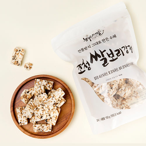 전통방식 그대로 만든 수제 조청 강정(150g) 3봉 