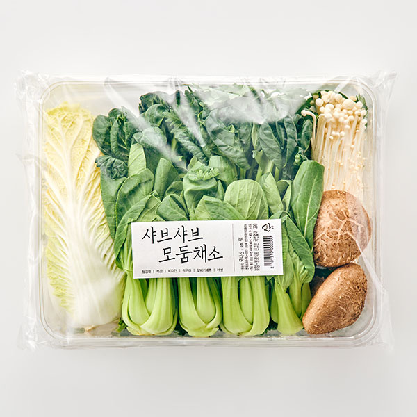 샤브샤브 모둠채소(버섯포함)550g