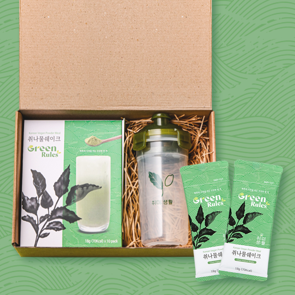 [선물세트]그린룰스 취나물 쉐이크 취미생활 대표이미지 섬네일