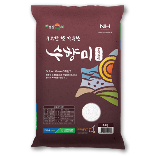 [22년_조암농협] 구수한 향이 가득한 수향미 4kg [골드퀸3호]