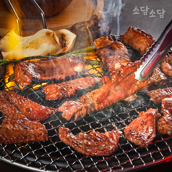 [SBS방영/소담소담] 친환경 무항생제 1등급 보성녹돈 돼지갈비 1.2kg (우대갈비/삼겹갈비)