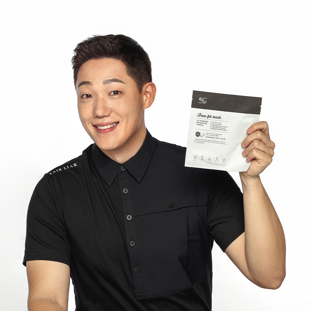 BRW 추성훈 페이스핏 골프 기미 자외선 피부진정 차단패치 마스크 패치