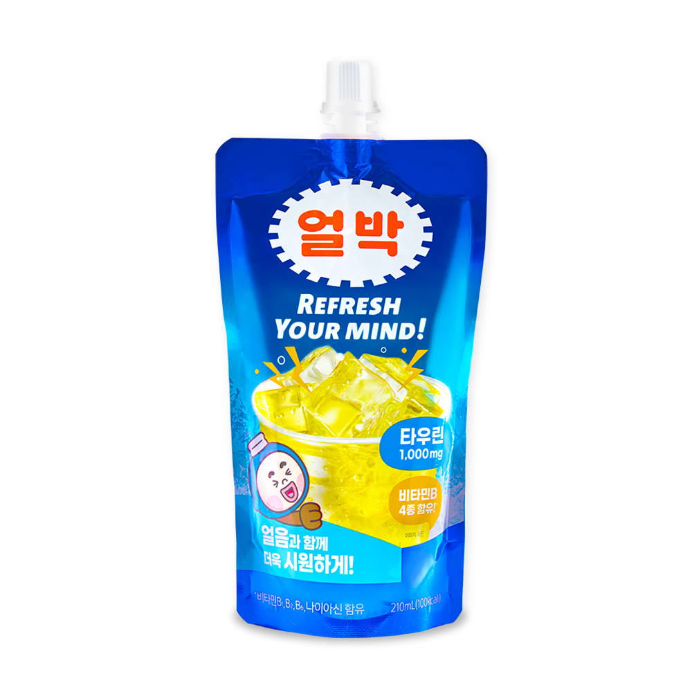 얼음과 함께 더욱 시원하게! 얼음 박카스 얼박 210ml 1박스(10개입)