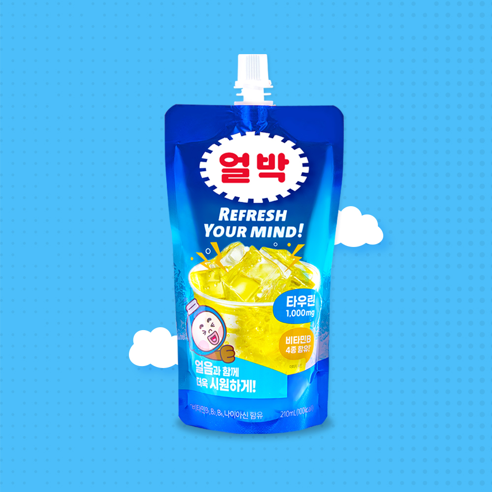 얼음과 함께 더욱 시원하게! 얼음 박카스 얼박 210ml 1박스(10개입)