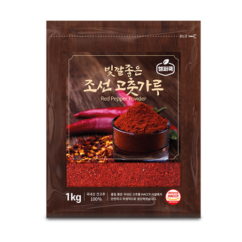 [23년 햇 고추가루(상급) 1kg] 국내산 HACCP 인증_조선 고추가루 1kg_보통매운