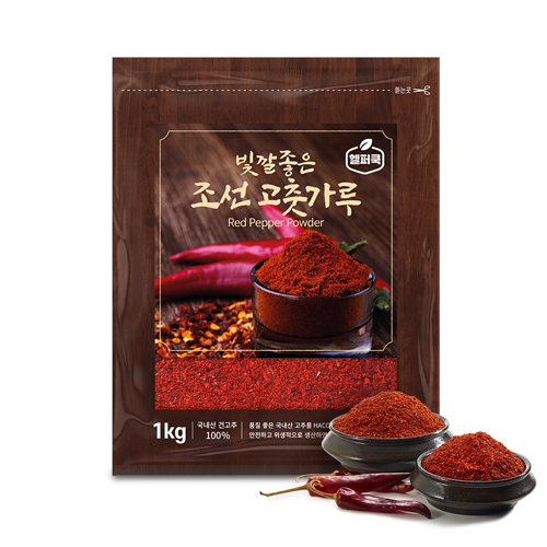 [23년 햇 고추가루(상급) 1kg] 국내산 HACCP 인증_조선 고추가루 1kg_보통매운