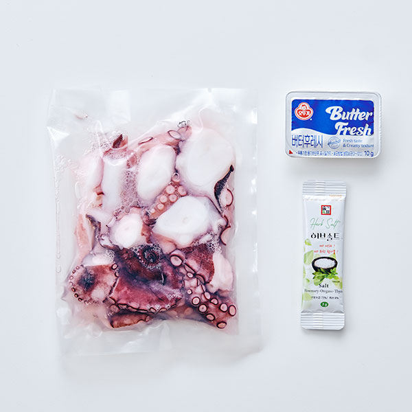 문어다리 슬라이스 버터구이(150g)