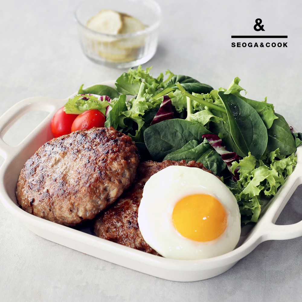 서가앤쿡 함박스테이크 320g(160g*2팩)