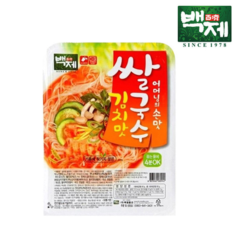 백제 멸치맛 쌀국수 30개 세트