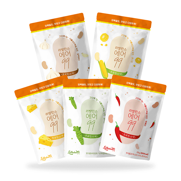 [다이어트] 단백질 스낵 에어99 5종 택1 (5팩)