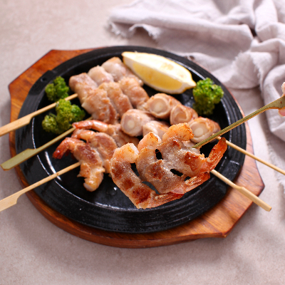 명품조선 삼겹말이꼬치 360g