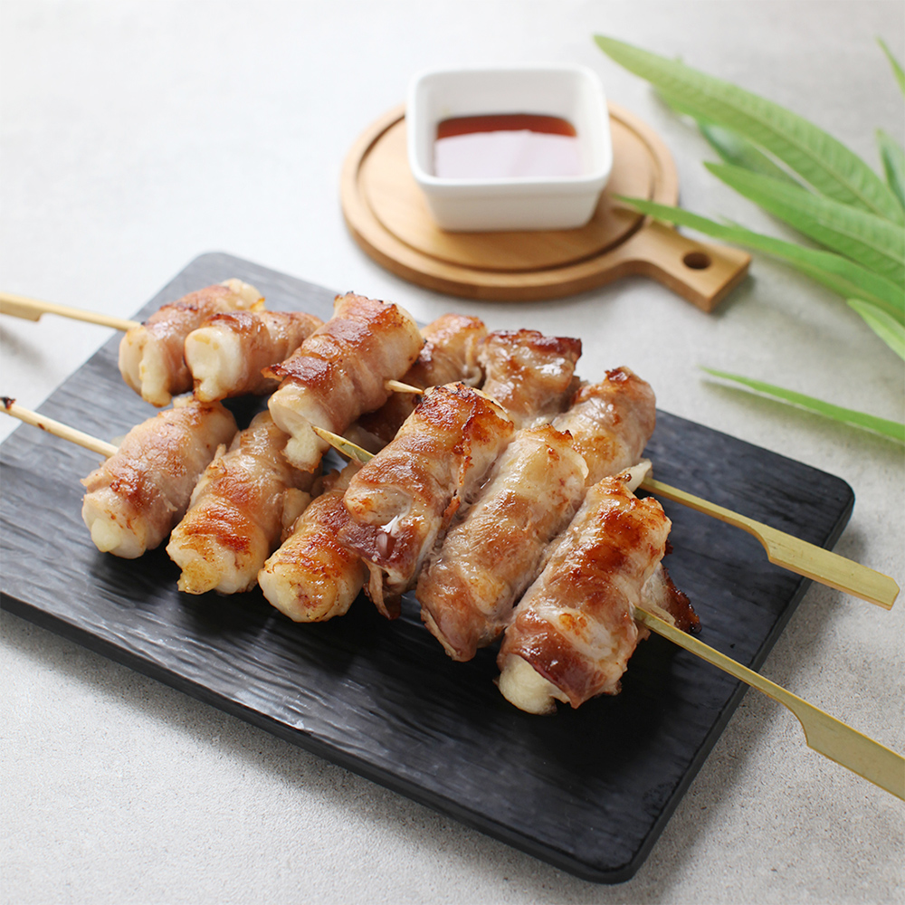 달밤포차 삼겹치즈떡말이꼬치 300g