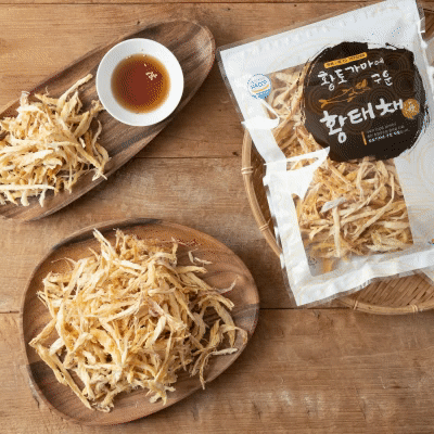 황토가마에 구운 황태실채 150g 대표이미지 섬네일