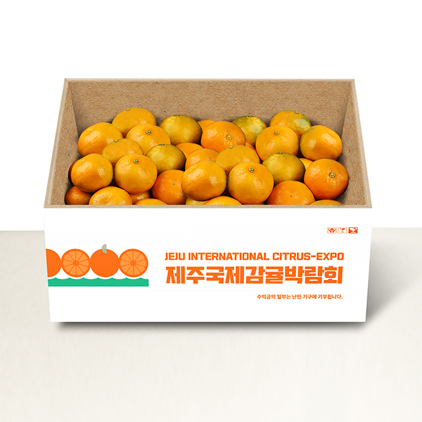 제주 감귤박람회 조생감귤 4.5kg (대/소/로얄과, 실중량)