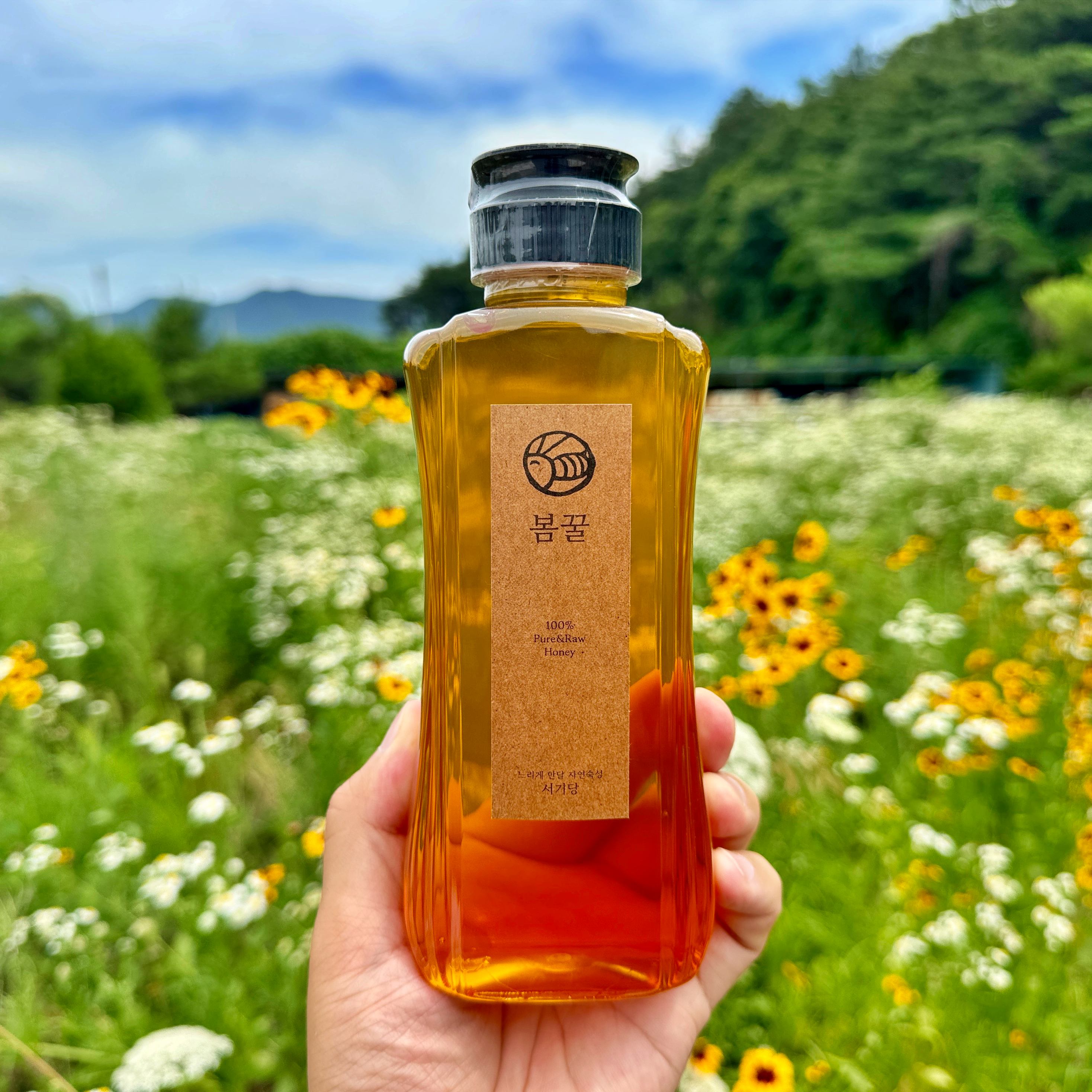 [서기당] 벌집에서 한달간 숙성한 100% 천연벌꿀, 봄꿀