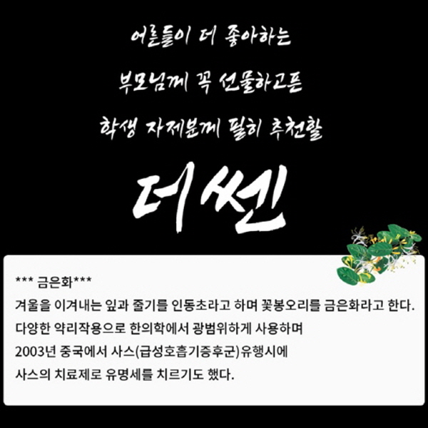 THE SSEN 운전자 졸음 방지 비염 코막힘 천식 축농증엔 허브 더쎈캔디 3.5g X 20ea (70g)
