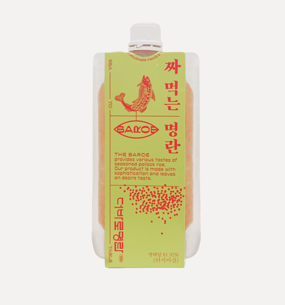 [더바로명란] 짜먹는 명란 100g 스파우트 명란젓