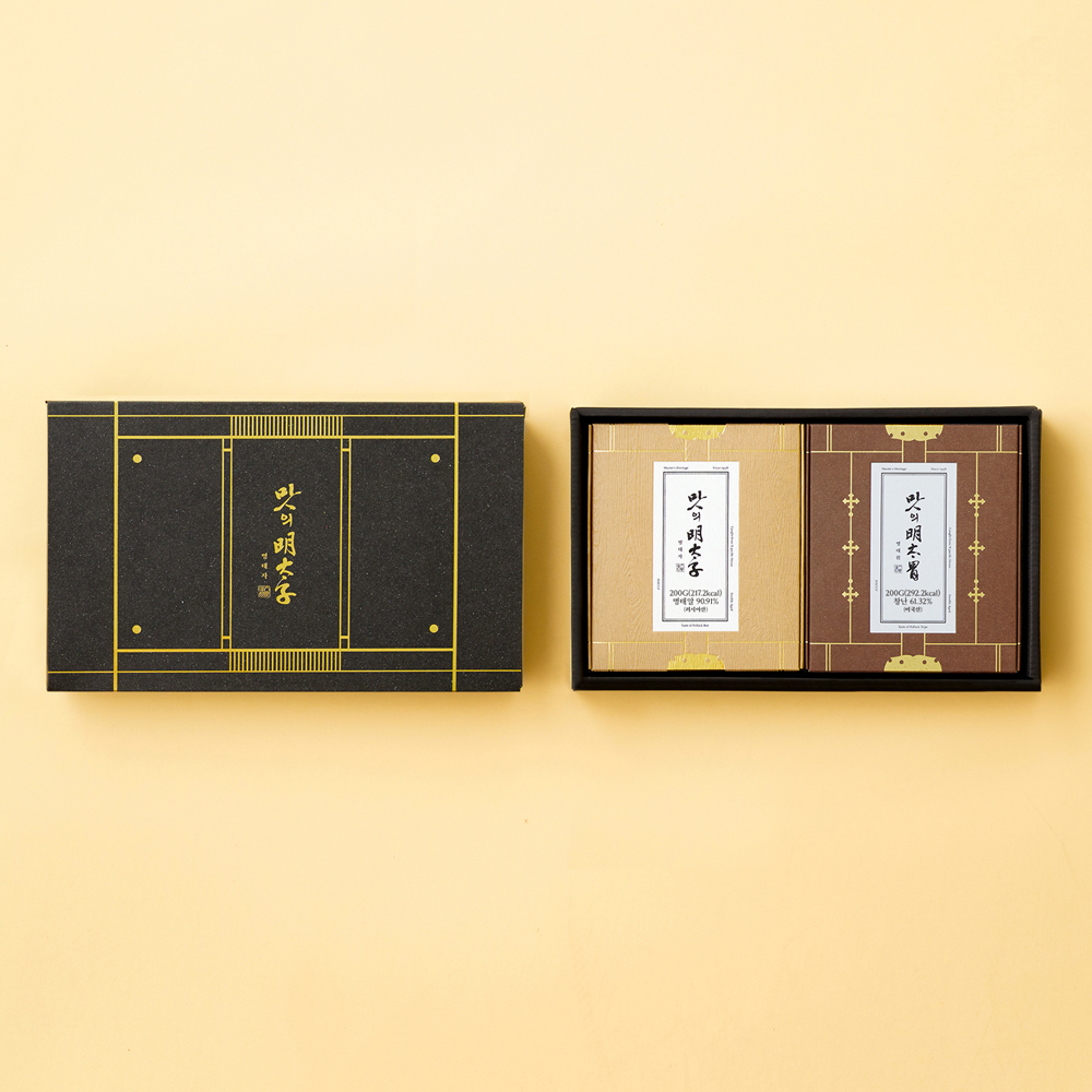 [맛의명태자] 시그니처 명란 혼합세트 C호 (명란젓 200g, 창난젓 200g)