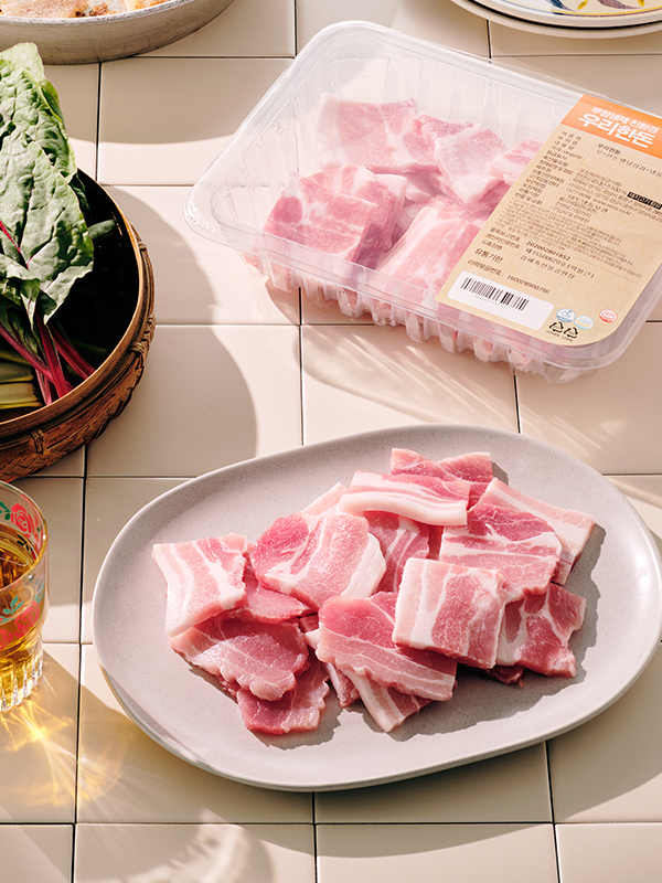 무항생제 우리한돈 옛날 삼겹살(냉동/300g)
