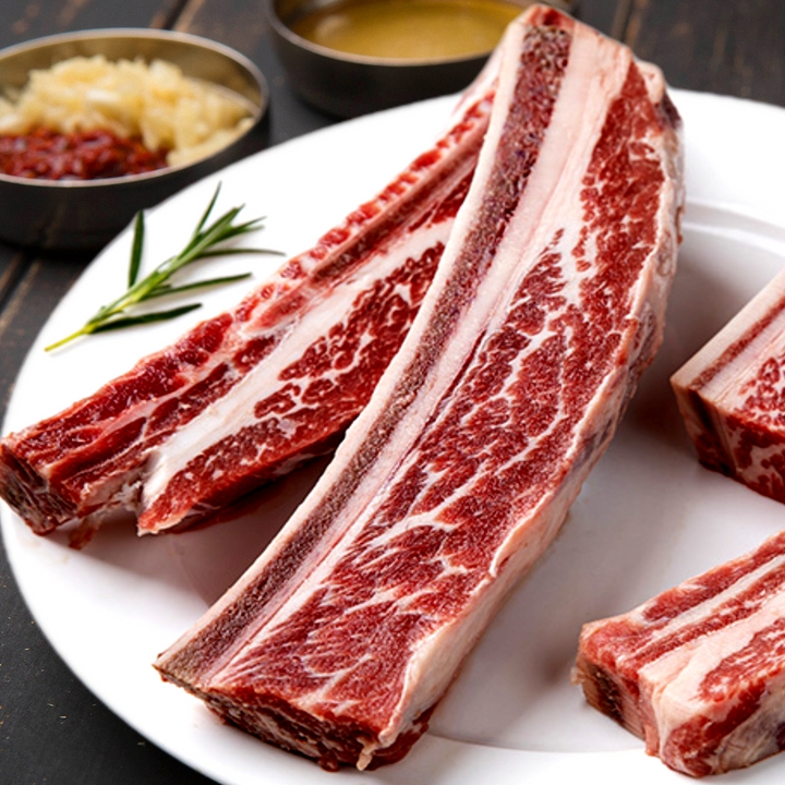 명품 초이스등급 꽃 우대갈비 500g