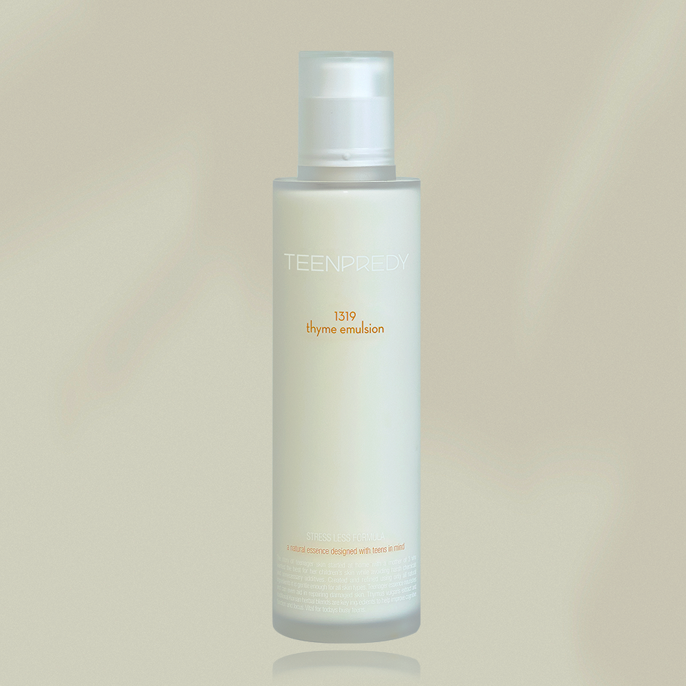 [틴프레디] 1319 타임 청소년 자연유래 에멀전 130ml_트러블 사춘기 피부 진정 로션 유수분 밸런스 관리