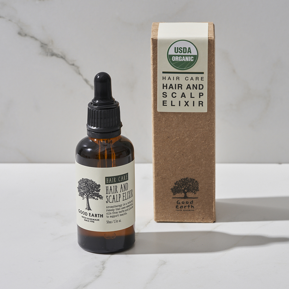 [아로마더] USDA 오가닉 헤어 앤 스캘프 오일 50ml 건강한 두피와 모발