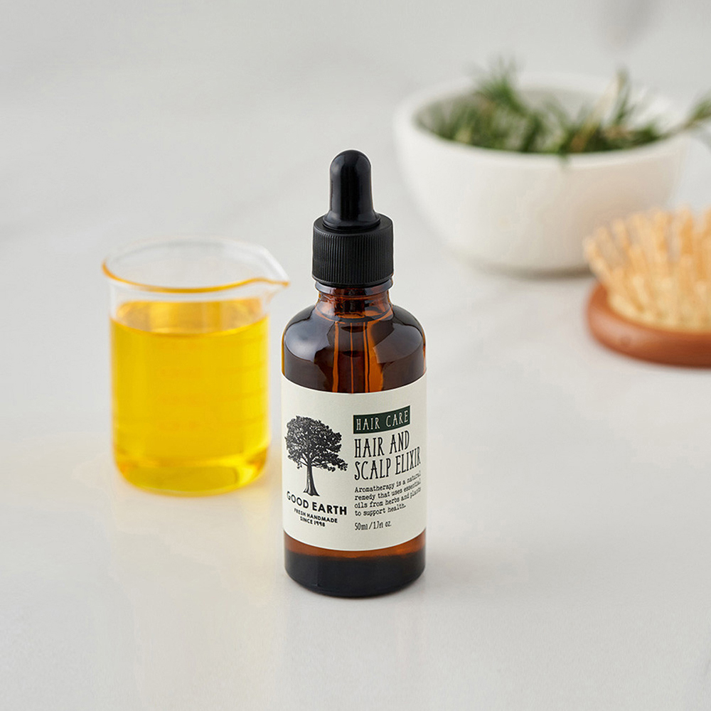 [아로마더] USDA 오가닉 헤어 앤 스캘프 오일 50ml 건강한 두피와 모발