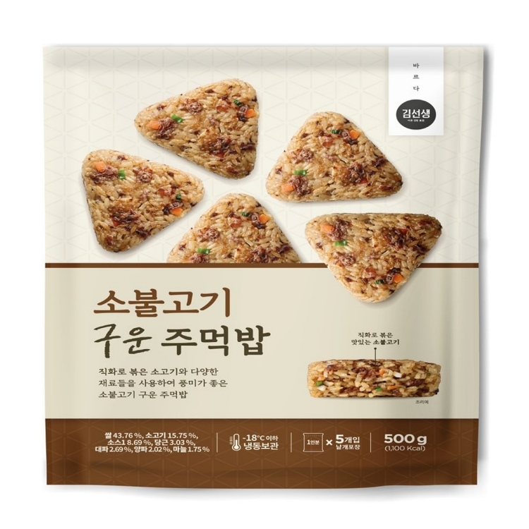 바르다김선생 주먹밥 4종 4봉 골라담기(호두치즈/소불고기/김치치즈/제육쌈)