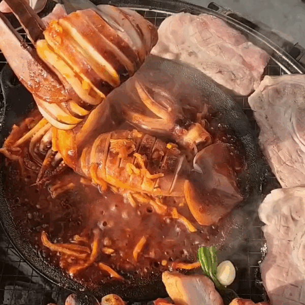 끼닛 맛있게매운 오징어볶음 밀키트 꼬들무불오징어