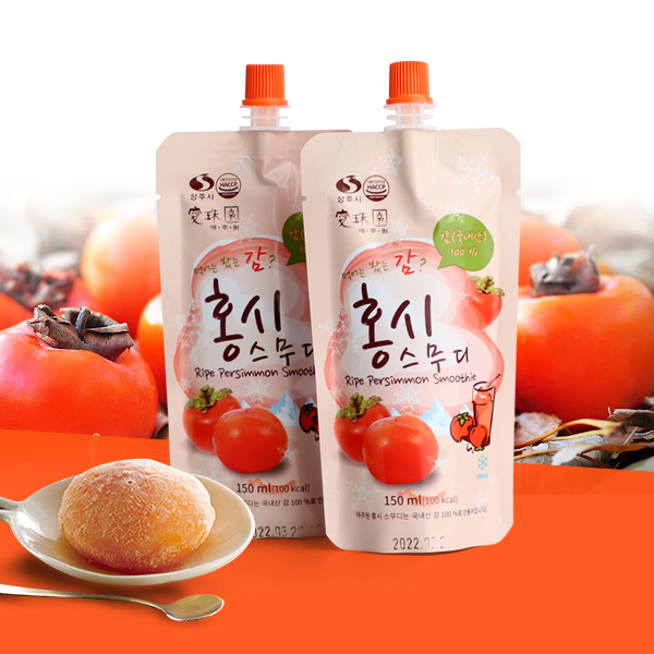 상주 홍시 스무디 100% 국산 무첨가물 아이스홍시 150ml (3종)