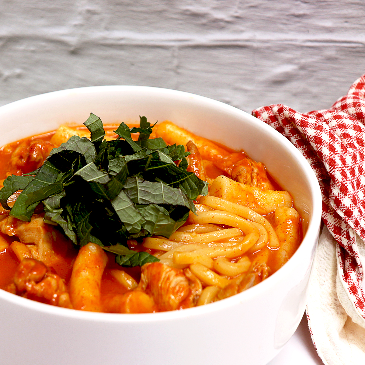 국물 닭떡볶이 밀키트 (2인분, 975g)