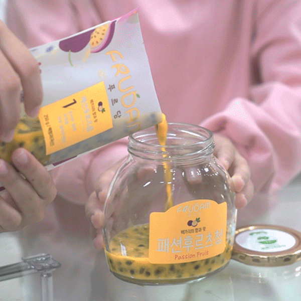 새콤달콤 백향과청 체험꾸러미