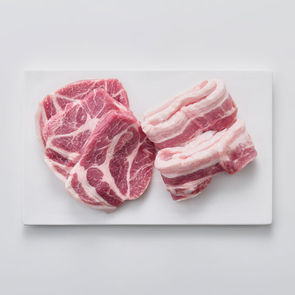 한돈 삼겹살+목심 멀티팩 (각 300g)