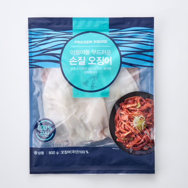 야들야들 부드러운 오징어 (800g)