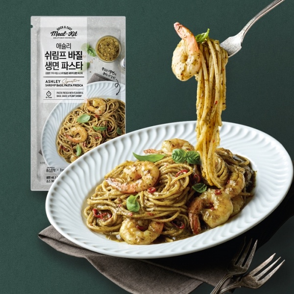 애슐리 쉬림프 바질 생면 파스타(260g)