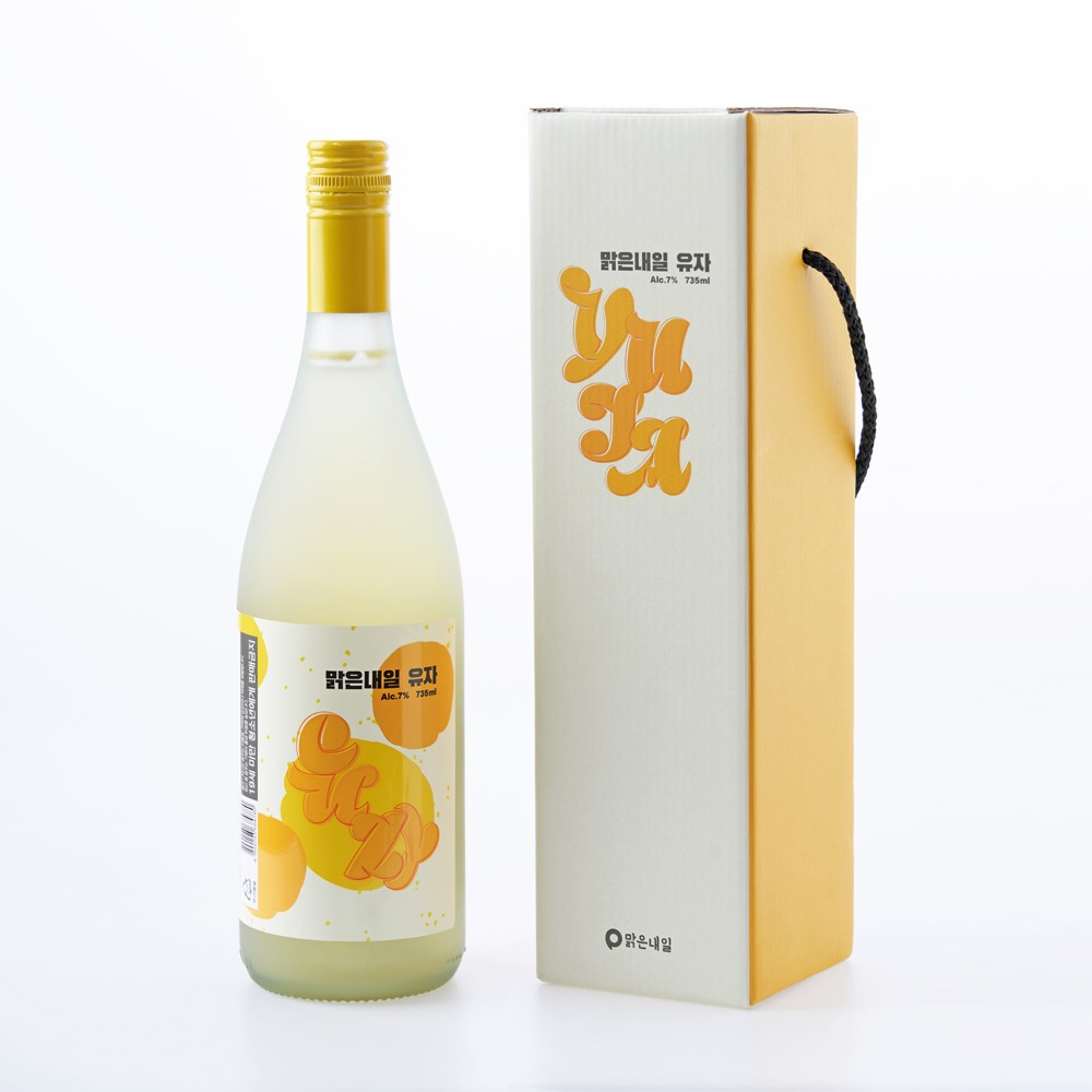 맑은내일유자 (735ml - Alc 7%)