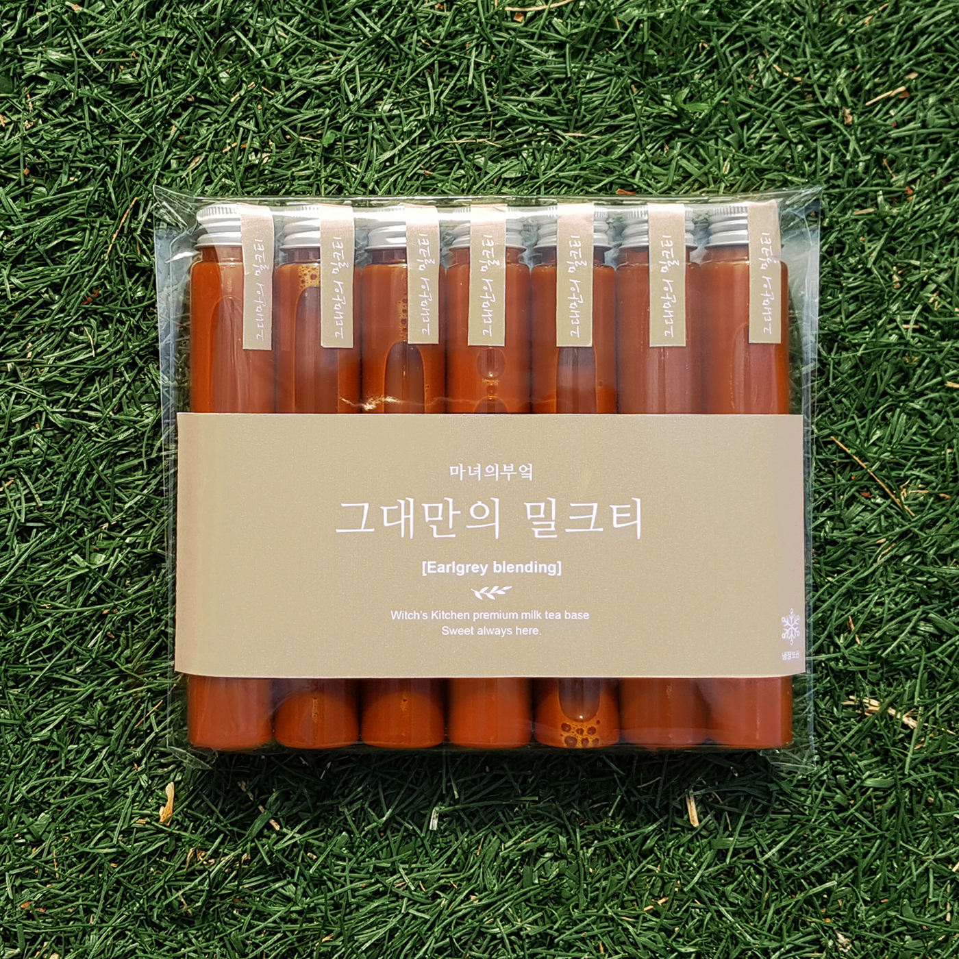 마녀의부엌 10초 완성 밀크티 베이스 50ml*7 3종