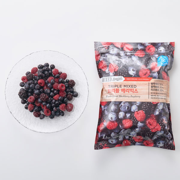 [대용량] 냉동 트리플베리믹스 (1kg)