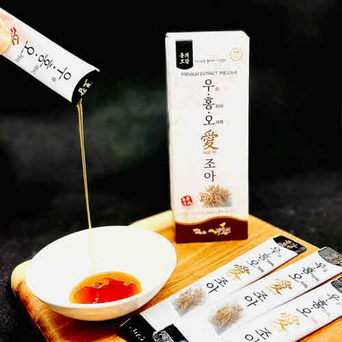 약초인 우홍오 우슬즙 우슬진액 엑기스 홍화씨 오가피 우슬복합물 3박스