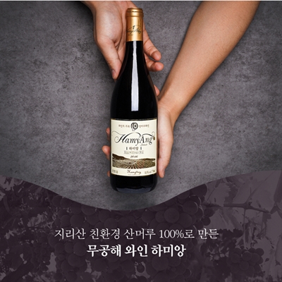 [2016년산 산머루와인] 하미앙 달콤 스위트 750ml