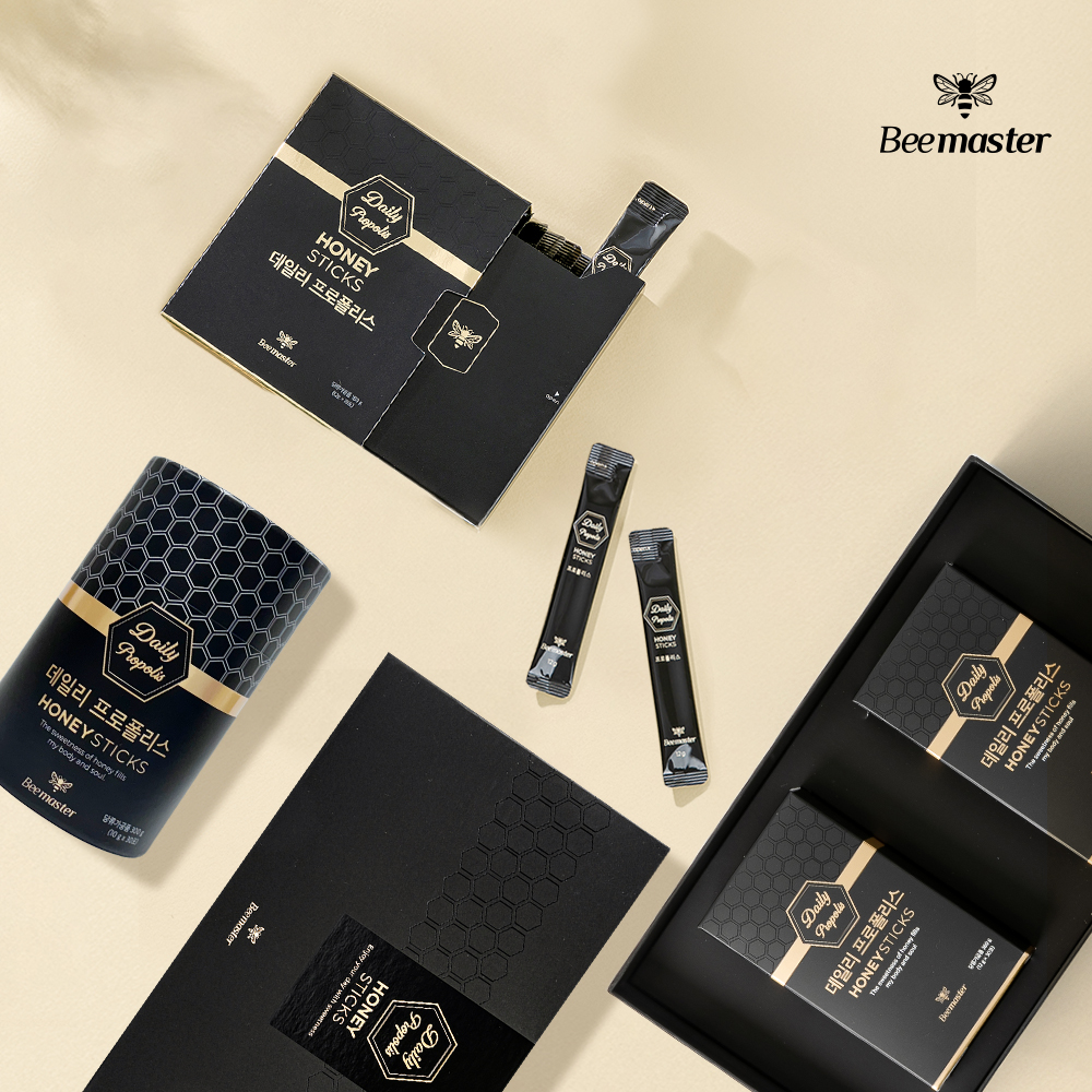 [비마스터] 데일리 프로폴리스 혼합 아카시아 꿀스틱  대표이미지 섬네일